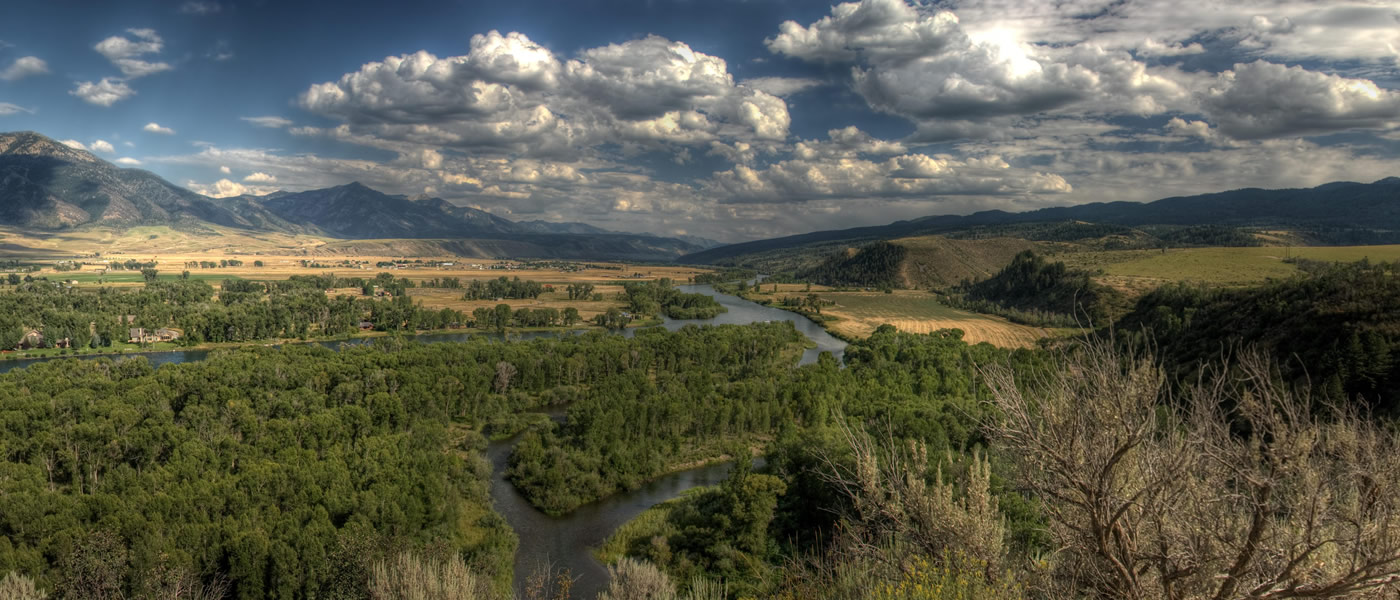 Garden Valley Idaho River View